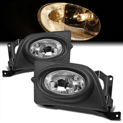 Factory Style Fog Lights w/ Switch + Wiring Harness <br>06-08 Honda Civic Sedan