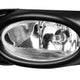D-Motoring - Fog Lights - W / Switch - Clear Lens - Plug-n-Play - Pair - 09-11 Honda Civic 4-Dr Sedan - 2