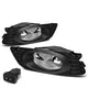 D-Motoring - Fog Lights - W / Switch - Clear Lens - Plug-n-Play - Pair - 2012 Honda Civic 4-Door Sedan - 1