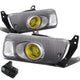D-Motoring - Fog Lights - W / Switch - Amber Lens - Plug-n-Play - Pair - 92-95 Honda Civic Coupe / Hatchback - 1
