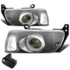D-Motoring - Fog Lights - W / Switch - Smoked Lens - Plug-n-Play - Pair - 92-95 Honda Civic Coupe / Hatchback - 4