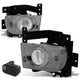 D-Motoring - Fog Lights - W / Switch - Clear Lens - Plug-n-Play - Pair - 92-95 Honda Civic 4-Dr Sedan - 1