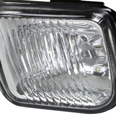 D-Motoring - Fog Lights - W / Switch - Clear Lens - Plug-n-Play - Pair - 96-98 Honda Civic - 3