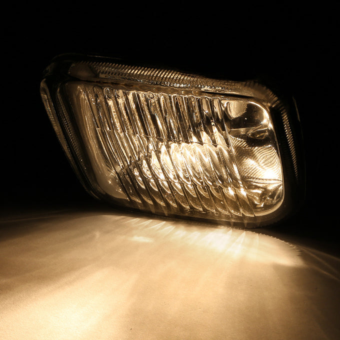 D-Motoring - Fog Lights - W / Switch - Clear Lens - Plug-n-Play - Pair - 96-98 Honda Civic - 2