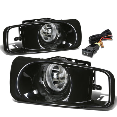 D-Motoring - Fog Lights - W / Switch - Clear Lens - Plug-n-Play - Pair - 99-00 Honda Civic - 1