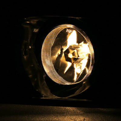 D-Motoring - Fog Lights - W / Switch - Clear Lens - Plug-n-Play - Pair - 99-00 Honda Civic - 2