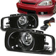 Factory Style Fog Lights w/ Switch + Wiring Harness <br>99-00 Honda Civic