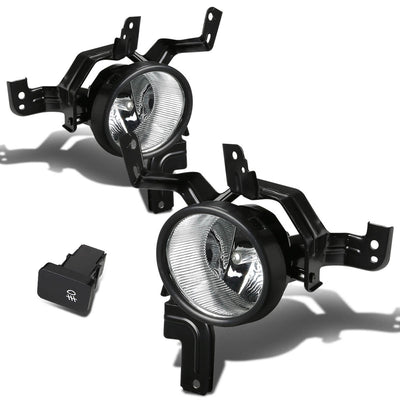D-Motoring - Fog Lights - W / Switch - Clear Lens - Plug-n-Play - Pair - 07-09 Honda CRV - 1