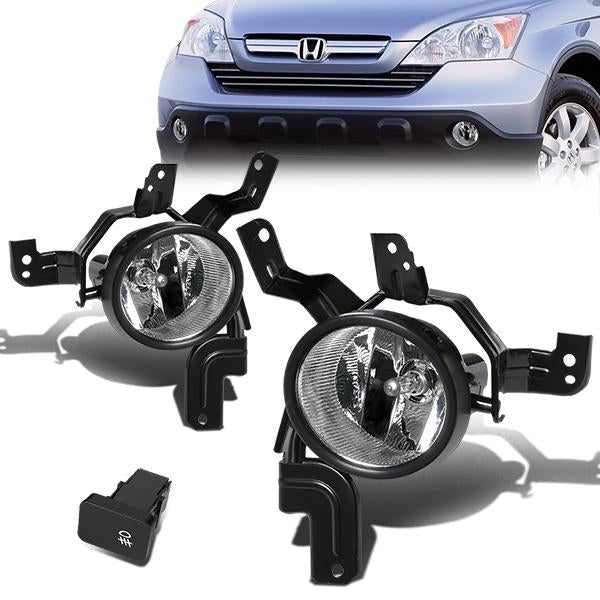 Factory Style Fog Lights w/ Switch + Wiring Harness <br>07-09 Honda CR-V
