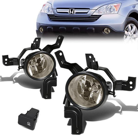 Factory Style Fog Lights w/ Switch + Wiring Harness <br>07-09 Honda CR-V
