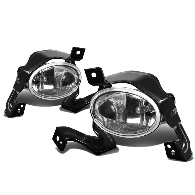 D-Motoring - Fog Lights - W / Switch - Clear Lens - Plug-n-Play - Pair - 10-11 Honda CRV - 1