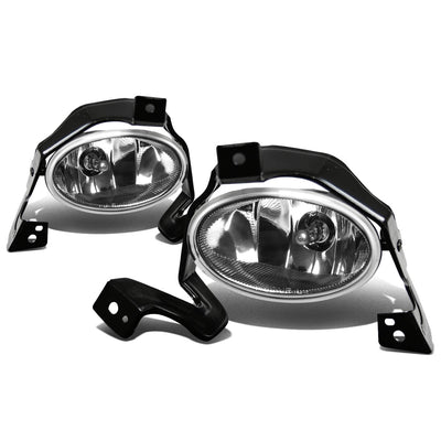D-Motoring - Fog Lights - W / Switch - Clear Lens - Plug-n-Play - Pair - 10-11 Honda CRV - 4