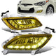 LED DRL Fog Lights w/ Switch + Wiring Harness <br>12-17 Hyundai Veloster
