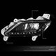 D-Motoring - Fog Lights - 11-16 Veloster FS L4 - LED DRL - W / Switch - Black Housing - Clear Lens - Plug-n-Play - Pair - 2012-2016 Hyundai Veloster - 2