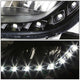 D-Motoring - Fog Lights - 11-16 Veloster FS L4 - LED DRL - W / Switch - Black Housing - Clear Lens - Plug-n-Play - Pair - 2012-2016 Hyundai Veloster - 3