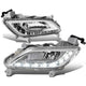 D-Motoring - Fog Lights - 11-16 Veloster FS L4 - LED DRL - W / Switch - Clear Lens - Plug-n-Play - Pair - 2012-2016 Hyundai Veloster - 1