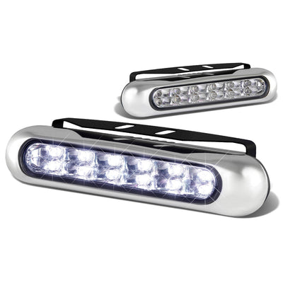 D-Motoring - Fog Lights - 6 - LED DRL - Clear Lens - Pair  - 9