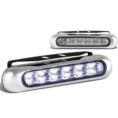 D-Motoring - Fog Lights - 6 - LED DRL - Clear Lens - Pair  - 10
