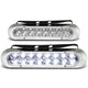 D-Motoring - Fog Lights - 6 - LED DRL - Clear Lens - Pair  - 1