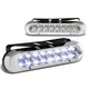 D-Motoring - Fog Lights - 6 - LED DRL - Clear Lens - Pair  - 4