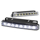 D-Motoring - Fog Lights - 6.25 - LED DRL - Clear Lens - Pair  - 3
