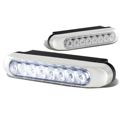 D-Motoring - Fog Lights - 4 - LED DRL - Clear Lens - Pair  - 3