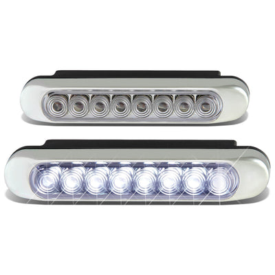 D-Motoring - Fog Lights - 4 - LED DRL - Clear Lens - Pair  - 1