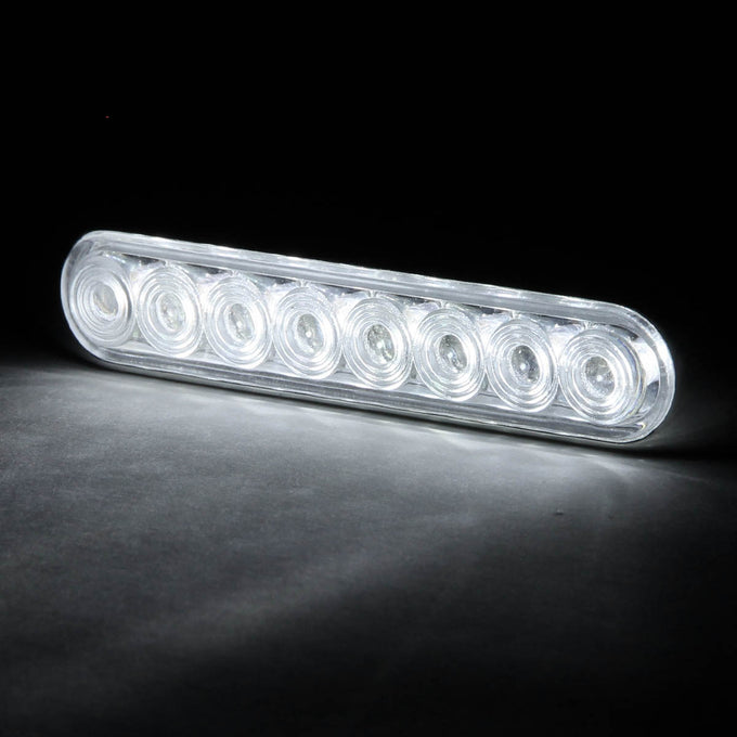 D-Motoring - Fog Lights - 4 - LED DRL - Clear Lens - Pair  - 2