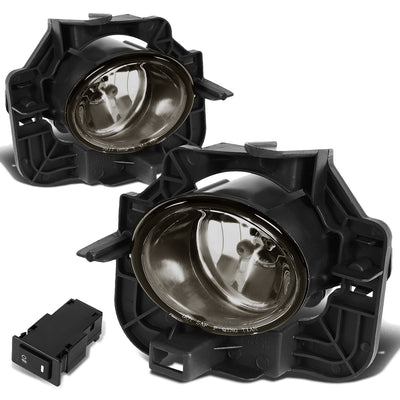 D-Motoring - Fog Lights - W / Switch - Smoked Lens - Plug-n-Play - Pair - 07-09 Nissan Altima 4Dr - 1
