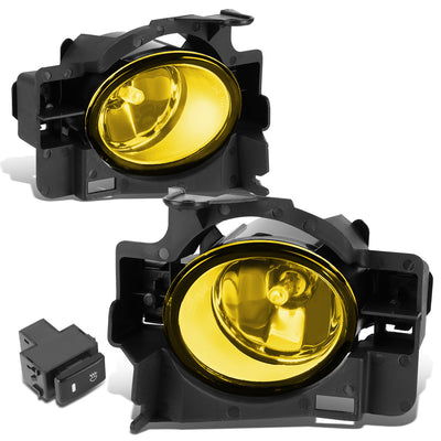 D-Motoring - Fog Lights - W / Switch - Amber Lens - Plug-n-Play - Pair - 08-10 Nissan Altima Coupe - 4