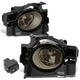 D-Motoring - Fog Lights - W / Switch - Smoked Lens - Plug-n-Play - Pair - 08-10 Nissan Altima Coupe - 4