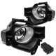 D-Motoring - Fog Lights - W / Switch - Clear Lens - Plug-n-Play - Pair - 10-12 Nissan Altima Sedan - 1