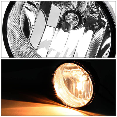 D-Motoring - Fog Lights - Clear Lens - Plug-n-Play - Pair - Toyota Sequoia / Solara / Tacoma / Tundra - 2