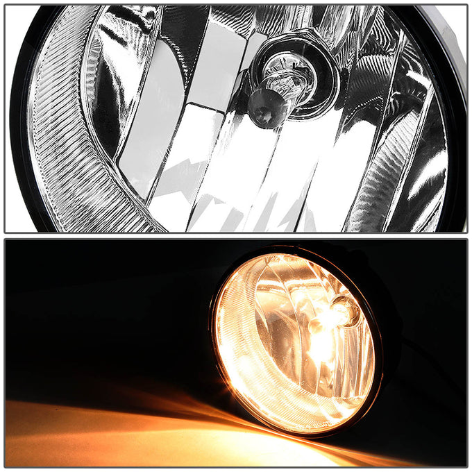 D-Motoring - Fog Lights - Clear Lens - Plug-n-Play - Pair - Toyota Sequoia / Solara / Tacoma / Tundra - 2
