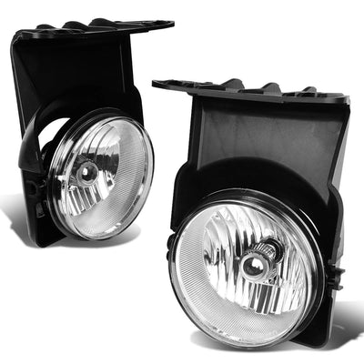 D-Motoring - Fog Lights - Clear Lens - Plug-n-Play - Pair - GMC Sierra 1500 / 2500 / 3500 / HD - 1