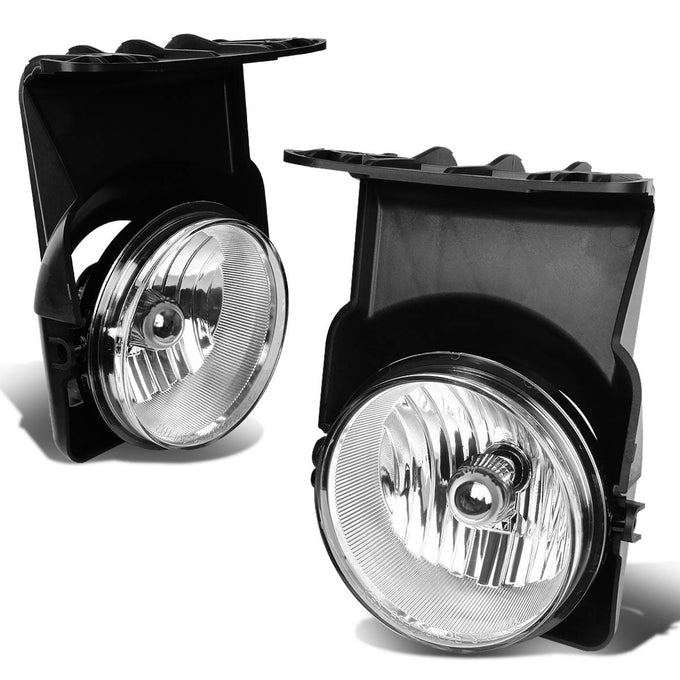 D-Motoring - Fog Lights - Clear Lens - Plug-n-Play - Pair - GMC Sierra 1500 / 2500 / 3500 / HD - 1