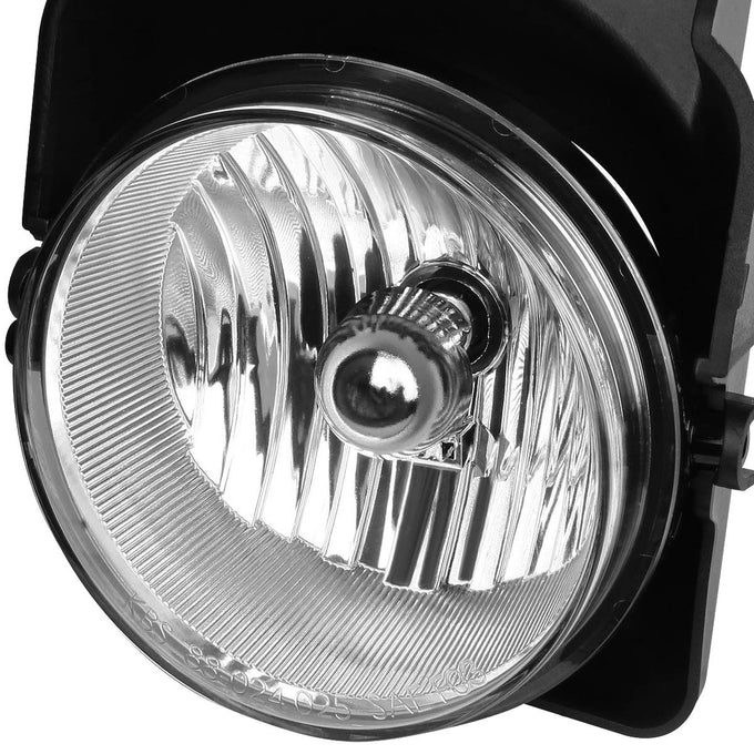 D-Motoring - Fog Lights - Clear Lens - Plug-n-Play - Pair - GMC Sierra 1500 / 2500 / 3500 / HD - 3