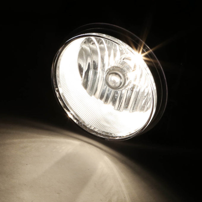 D-Motoring - Fog Lights - Clear Lens - Plug-n-Play - Pair - GMC Sierra 1500 / 2500 / 3500 / HD - 2