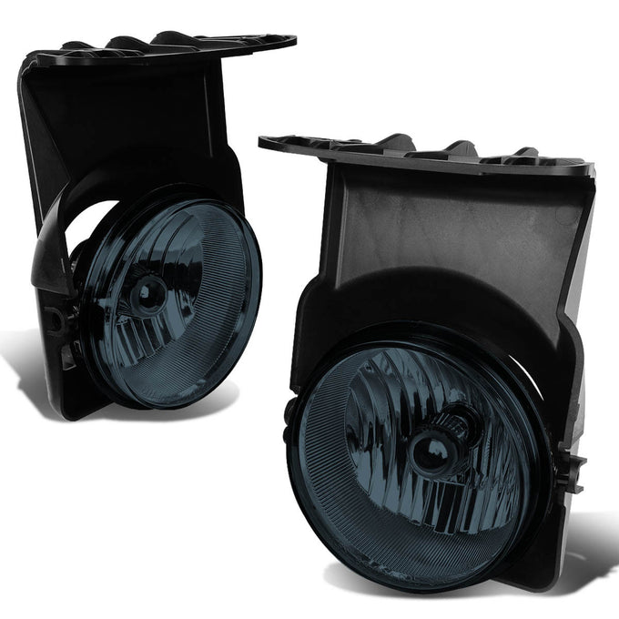 D-Motoring - Fog Lights - Smoked Lens - Plug-n-Play - Pair - GMC Sierra 1500 / 2500 / 3500 / HD - 1