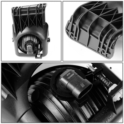 D-Motoring - Fog Lights - Smoked Lens - Plug-n-Play - Pair - GMC Sierra 1500 / 2500 / 3500 / HD - 4