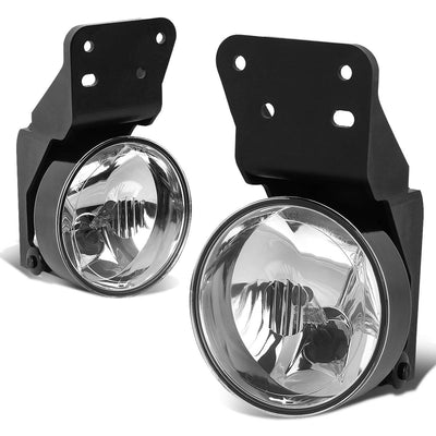 D-Motoring - Fog Lights - Clear Lens - Plug-n-Play - Pair - 99-05 Pontiac Grand AM - 1