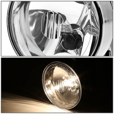 D-Motoring - Fog Lights - Clear Lens - Plug-n-Play - Pair - 99-05 Pontiac Grand AM - 2