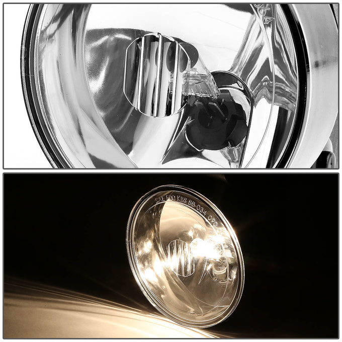 D-Motoring - Fog Lights - Clear Lens - Plug-n-Play - Pair - 99-05 Pontiac Grand AM - 2