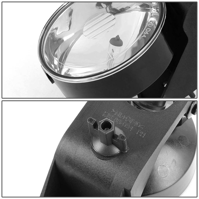 D-Motoring - Fog Lights - Clear Lens - Plug-n-Play - Pair - 99-05 Pontiac Grand AM - 3