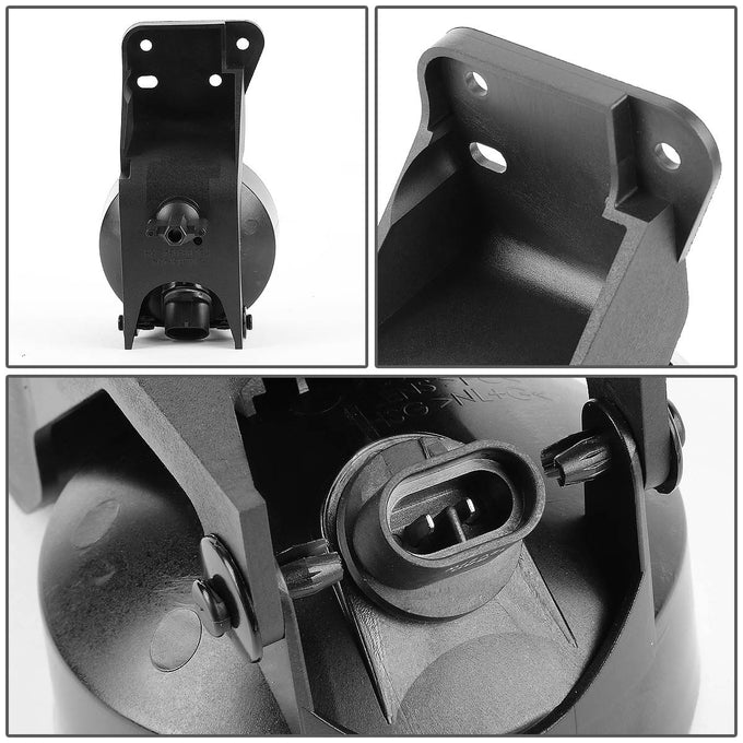 D-Motoring - Fog Lights - Clear Lens - Plug-n-Play - Pair - 99-05 Pontiac Grand AM - 4