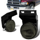 Smoked Lens Fog Light w/ Bulbs <br>94-98 Dodge Ram 1500 2500 3500
