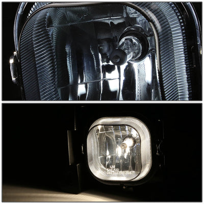 D-Motoring - Fog Lights - Smoked Lens - Plug-n-Play - Pair - 04-05 Ford Ranger - 2