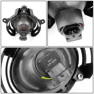 D-Motoring - Fog Lights - Clear Lens - Plug-n-Play - Pair - 08-14 Cadillac CTS - 4