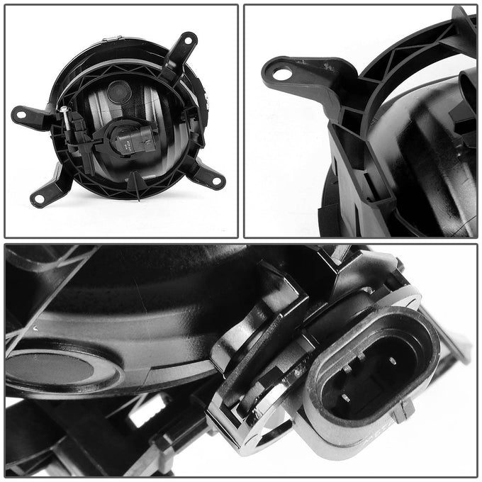 D-Motoring - Fog Lights - Smoked Lens - Plug-n-Play - Pair - Ford Mustang Pony / GT - 4