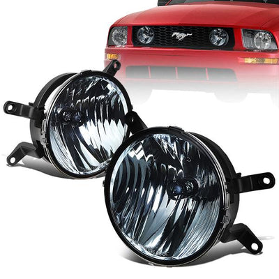 Smoked Lens Fog Light w/ Bulbs <br>05-09 Ford Mustang